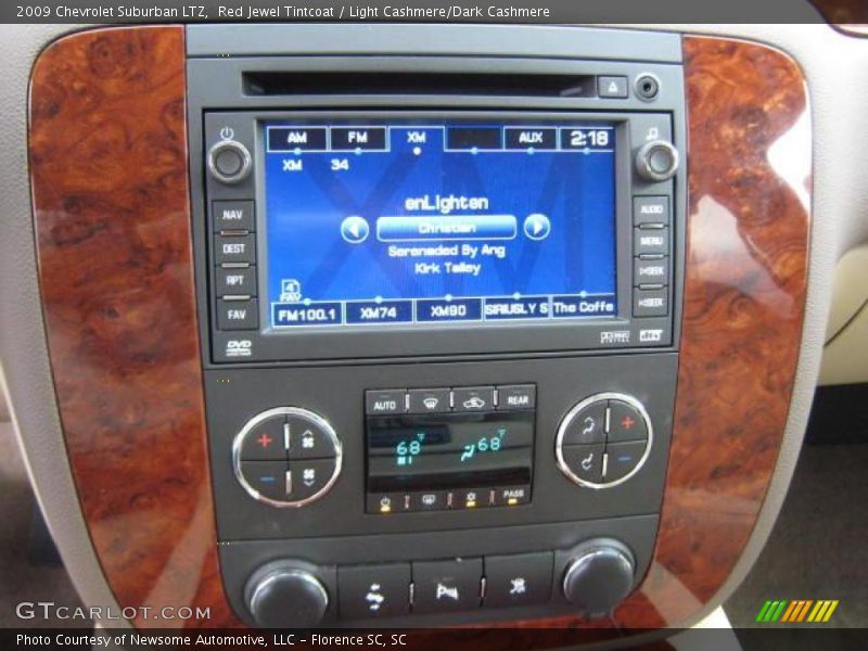 Red Jewel Tintcoat / Light Cashmere/Dark Cashmere 2009 Chevrolet Suburban LTZ