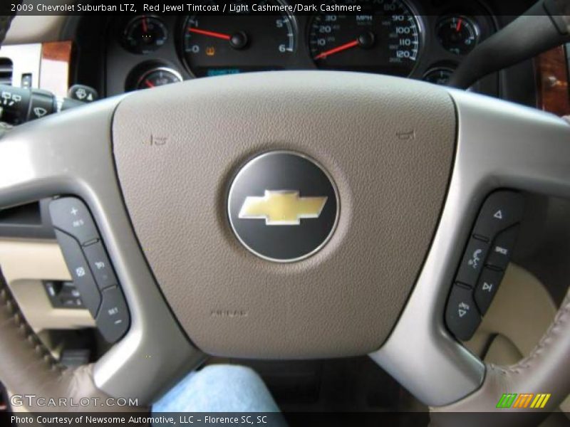 Red Jewel Tintcoat / Light Cashmere/Dark Cashmere 2009 Chevrolet Suburban LTZ