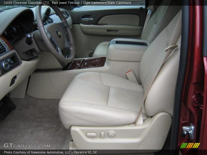 Red Jewel Tintcoat / Light Cashmere/Dark Cashmere 2009 Chevrolet Suburban LTZ
