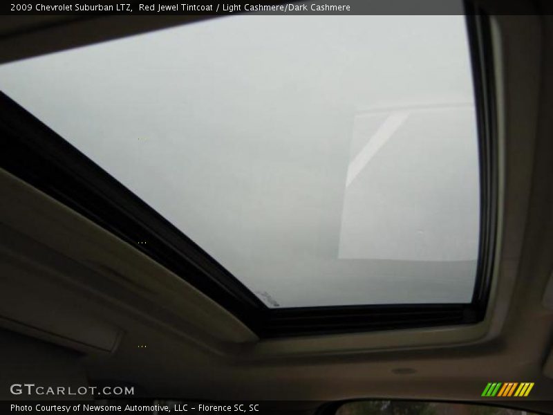 Red Jewel Tintcoat / Light Cashmere/Dark Cashmere 2009 Chevrolet Suburban LTZ