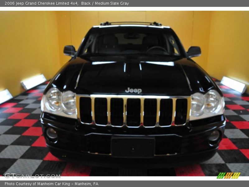 Black / Medium Slate Gray 2006 Jeep Grand Cherokee Limited 4x4