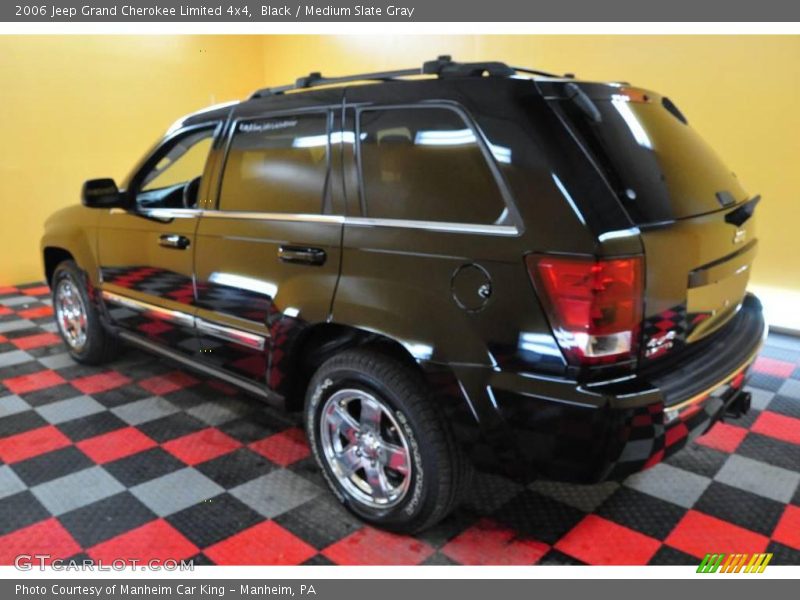Black / Medium Slate Gray 2006 Jeep Grand Cherokee Limited 4x4