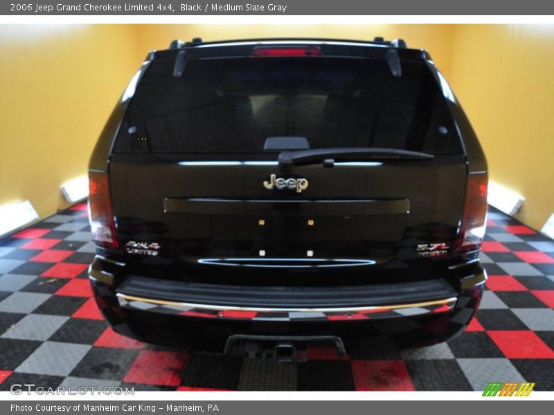 Black / Medium Slate Gray 2006 Jeep Grand Cherokee Limited 4x4