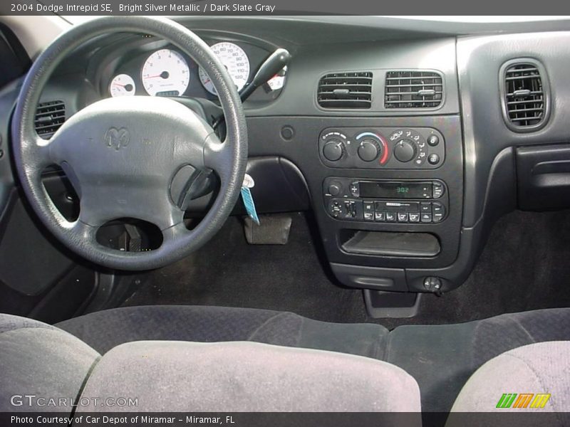 Bright Silver Metallic / Dark Slate Gray 2004 Dodge Intrepid SE