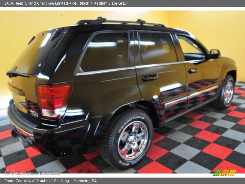 Black / Medium Slate Gray 2006 Jeep Grand Cherokee Limited 4x4
