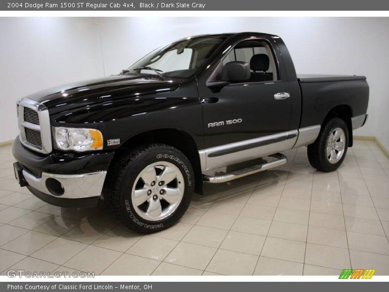 Black / Dark Slate Gray 2004 Dodge Ram 1500 ST Regular Cab 4x4