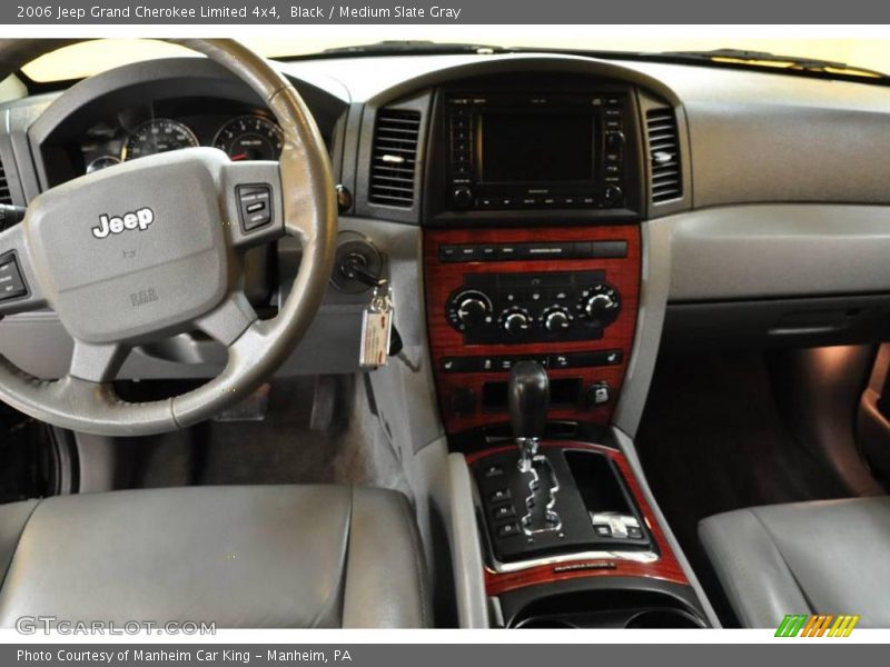 Black / Medium Slate Gray 2006 Jeep Grand Cherokee Limited 4x4