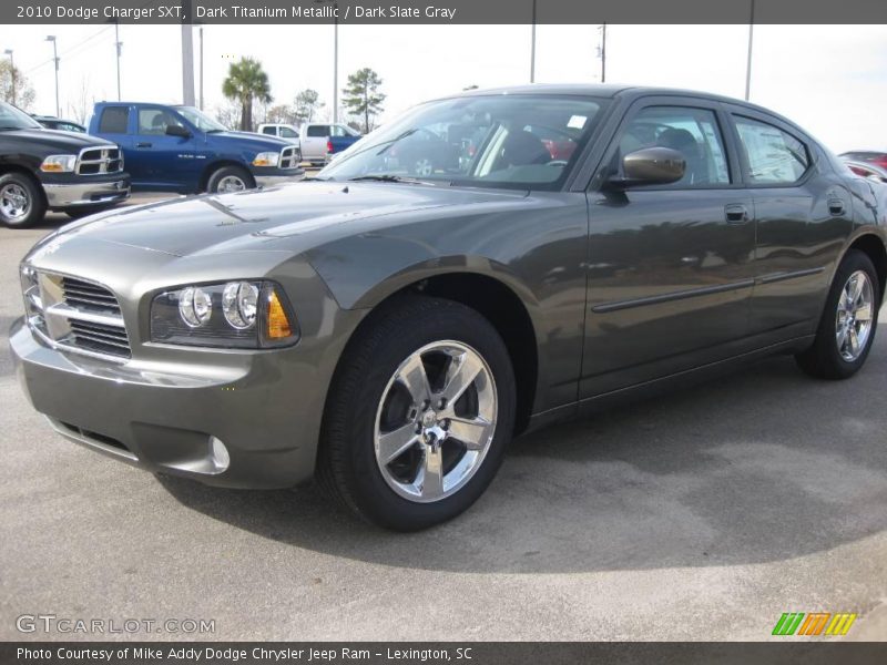 Dark Titanium Metallic / Dark Slate Gray 2010 Dodge Charger SXT