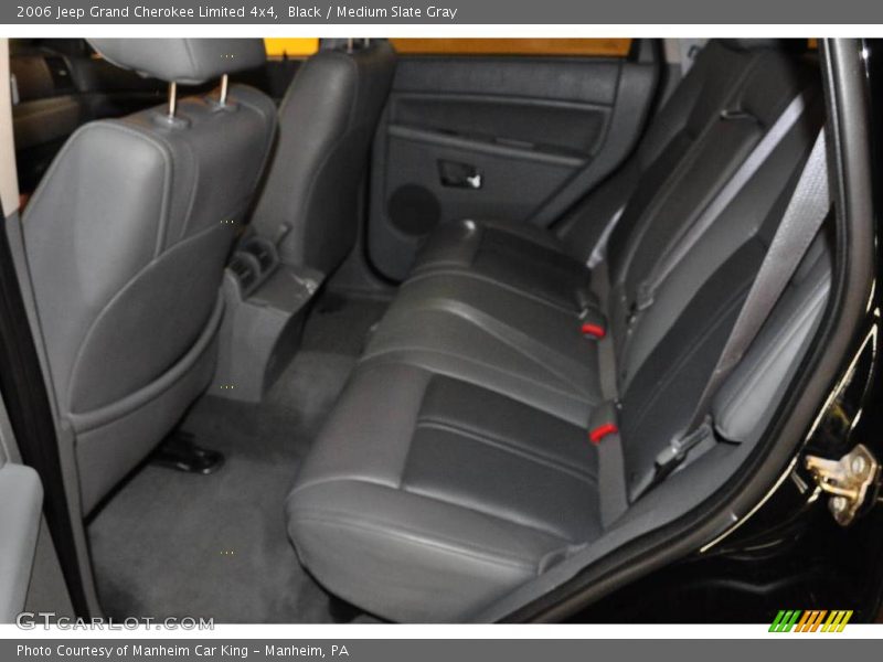 Black / Medium Slate Gray 2006 Jeep Grand Cherokee Limited 4x4