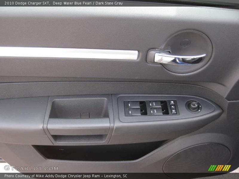 Deep Water Blue Pearl / Dark Slate Gray 2010 Dodge Charger SXT