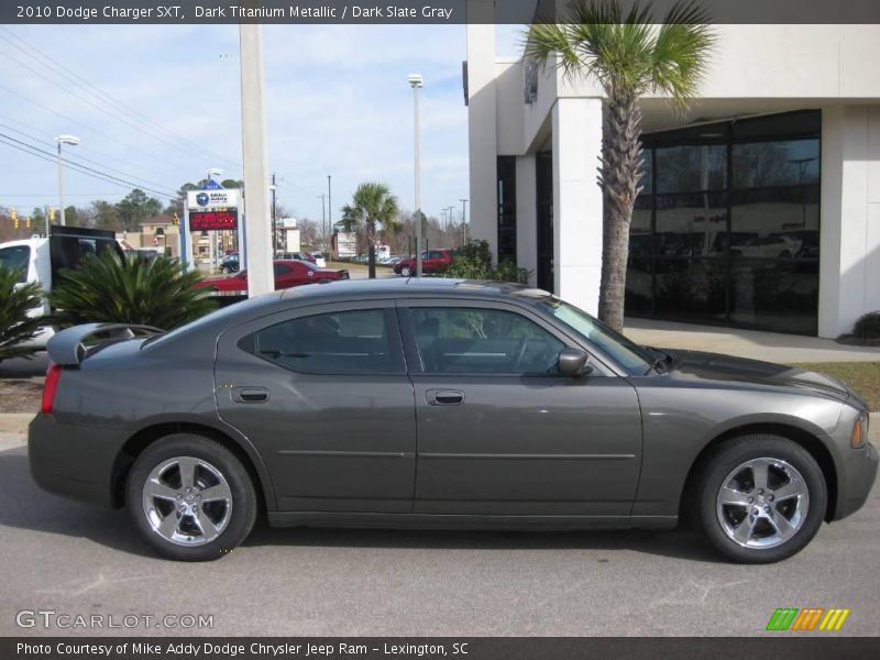 Dark Titanium Metallic / Dark Slate Gray 2010 Dodge Charger SXT