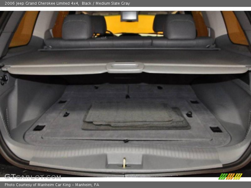 Black / Medium Slate Gray 2006 Jeep Grand Cherokee Limited 4x4