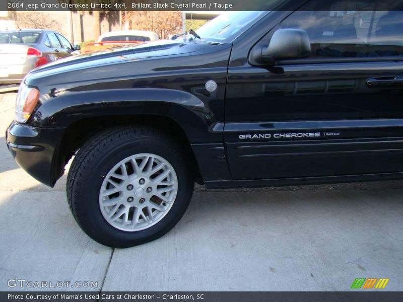 Brillant Black Crystal Pearl / Taupe 2004 Jeep Grand Cherokee Limited 4x4