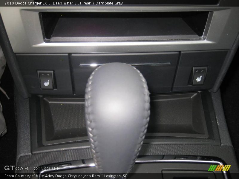 Deep Water Blue Pearl / Dark Slate Gray 2010 Dodge Charger SXT