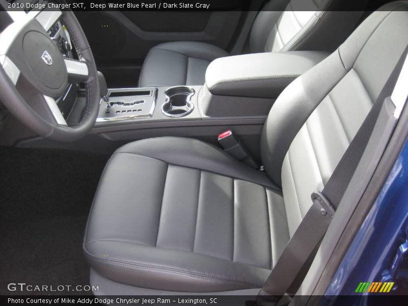 Deep Water Blue Pearl / Dark Slate Gray 2010 Dodge Charger SXT