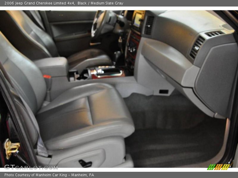 Black / Medium Slate Gray 2006 Jeep Grand Cherokee Limited 4x4
