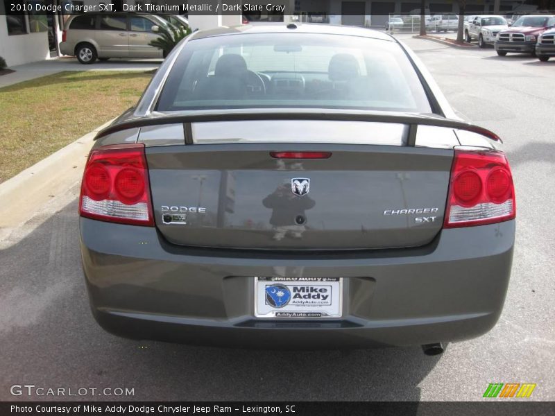 Dark Titanium Metallic / Dark Slate Gray 2010 Dodge Charger SXT