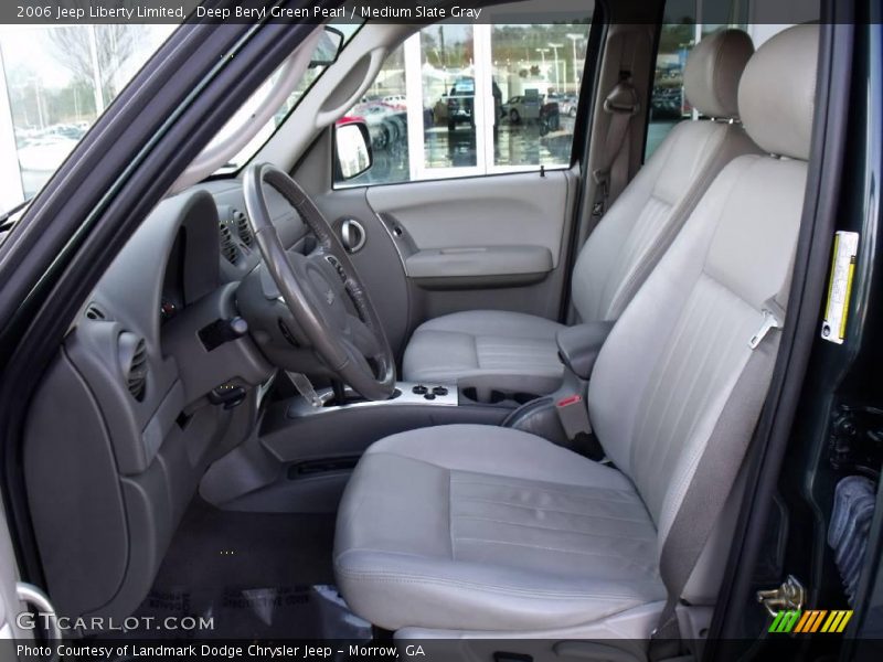 Deep Beryl Green Pearl / Medium Slate Gray 2006 Jeep Liberty Limited