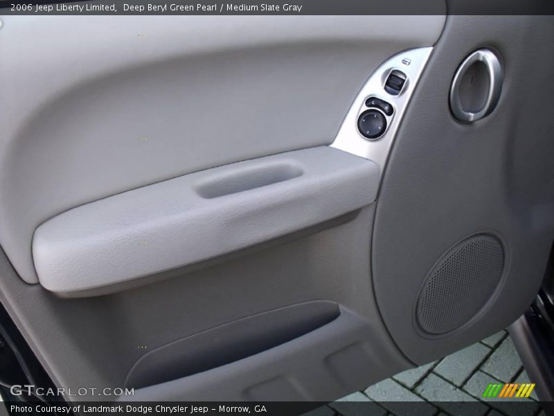 Deep Beryl Green Pearl / Medium Slate Gray 2006 Jeep Liberty Limited