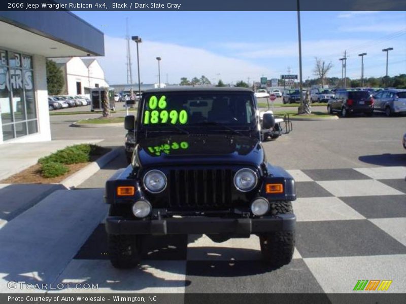 Black / Dark Slate Gray 2006 Jeep Wrangler Rubicon 4x4