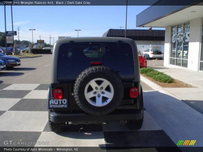 Black / Dark Slate Gray 2006 Jeep Wrangler Rubicon 4x4