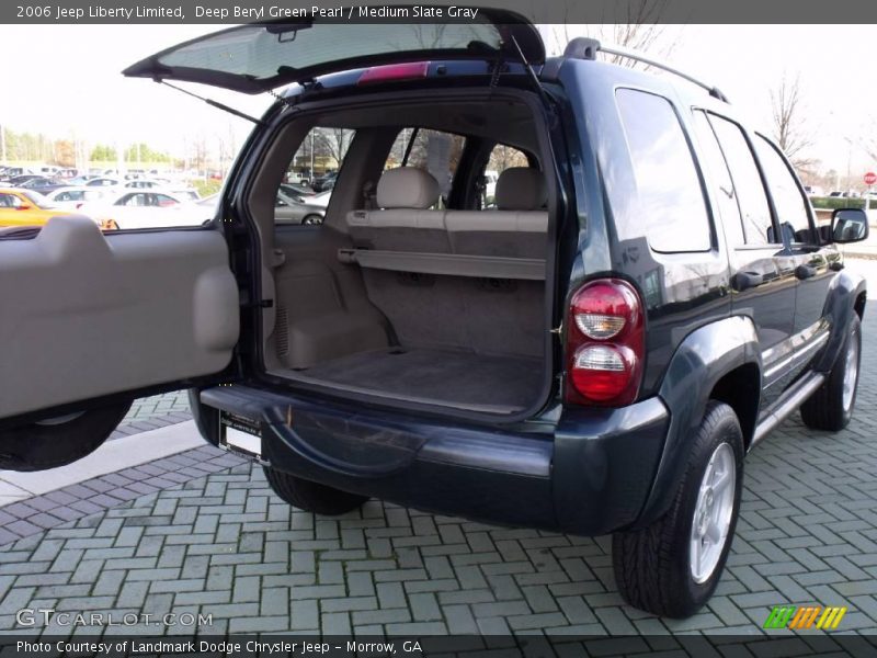 Deep Beryl Green Pearl / Medium Slate Gray 2006 Jeep Liberty Limited