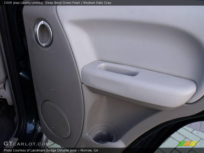 Deep Beryl Green Pearl / Medium Slate Gray 2006 Jeep Liberty Limited