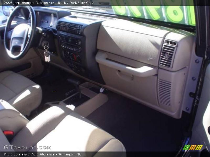 Black / Dark Slate Gray 2006 Jeep Wrangler Rubicon 4x4