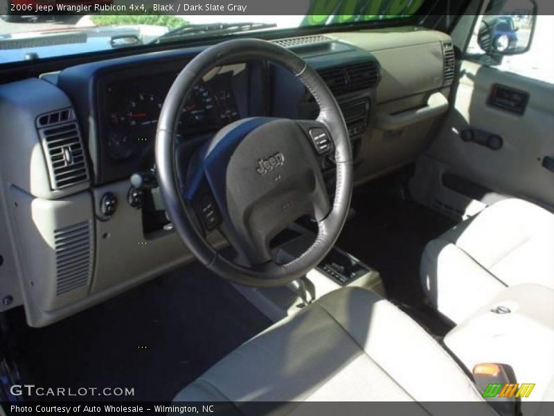 Black / Dark Slate Gray 2006 Jeep Wrangler Rubicon 4x4