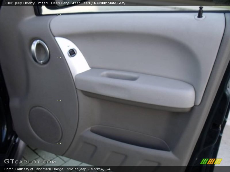 Deep Beryl Green Pearl / Medium Slate Gray 2006 Jeep Liberty Limited