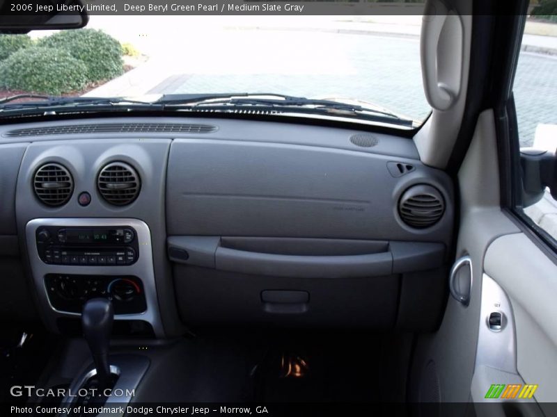 Deep Beryl Green Pearl / Medium Slate Gray 2006 Jeep Liberty Limited