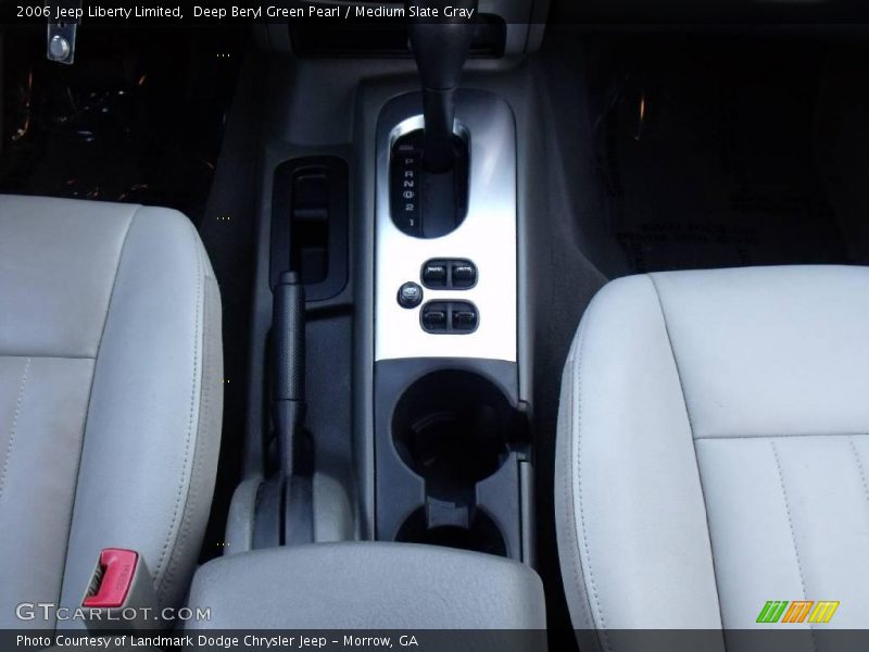 Deep Beryl Green Pearl / Medium Slate Gray 2006 Jeep Liberty Limited