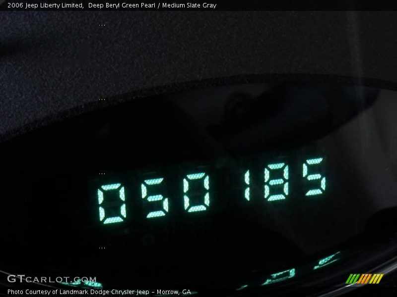 Deep Beryl Green Pearl / Medium Slate Gray 2006 Jeep Liberty Limited