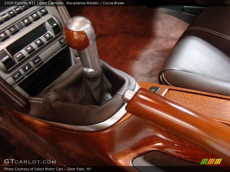  2008 911 Turbo Cabriolet 6 Speed Manual Shifter