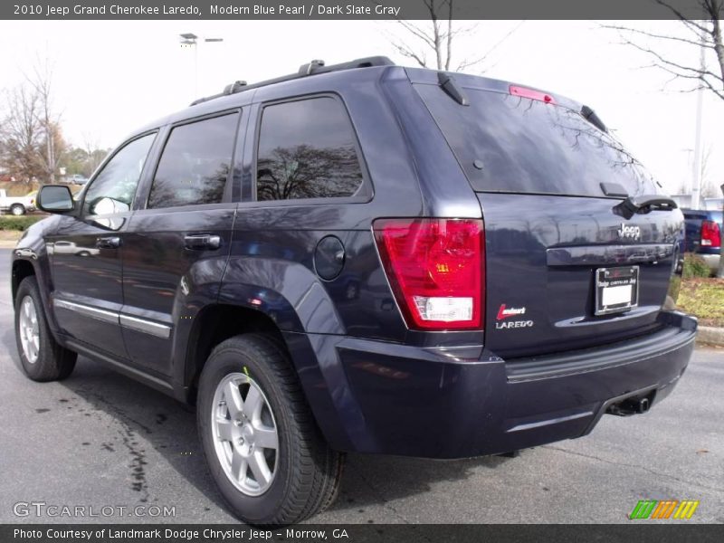 Modern Blue Pearl / Dark Slate Gray 2010 Jeep Grand Cherokee Laredo