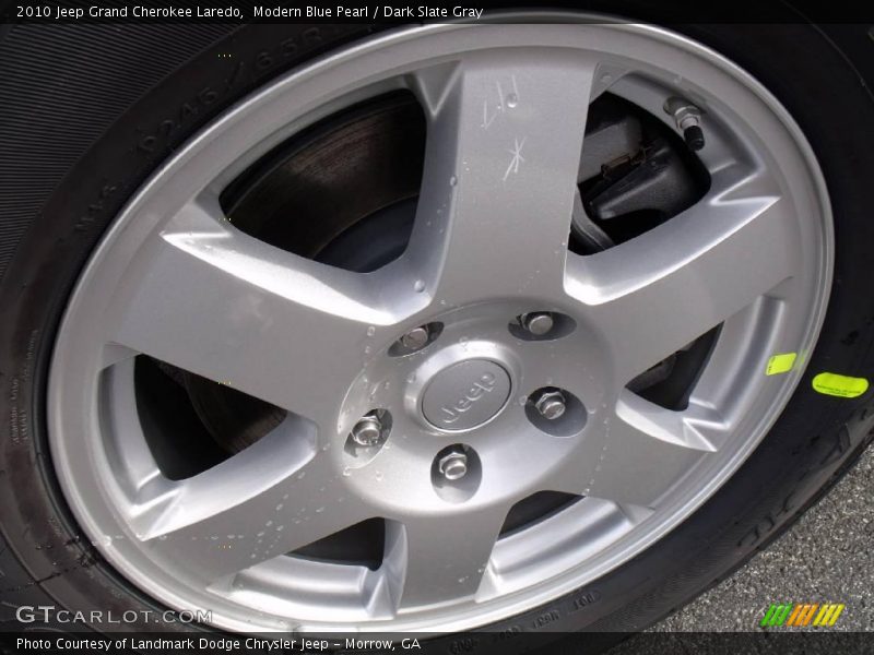Modern Blue Pearl / Dark Slate Gray 2010 Jeep Grand Cherokee Laredo