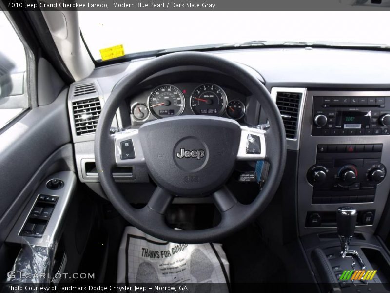 Modern Blue Pearl / Dark Slate Gray 2010 Jeep Grand Cherokee Laredo