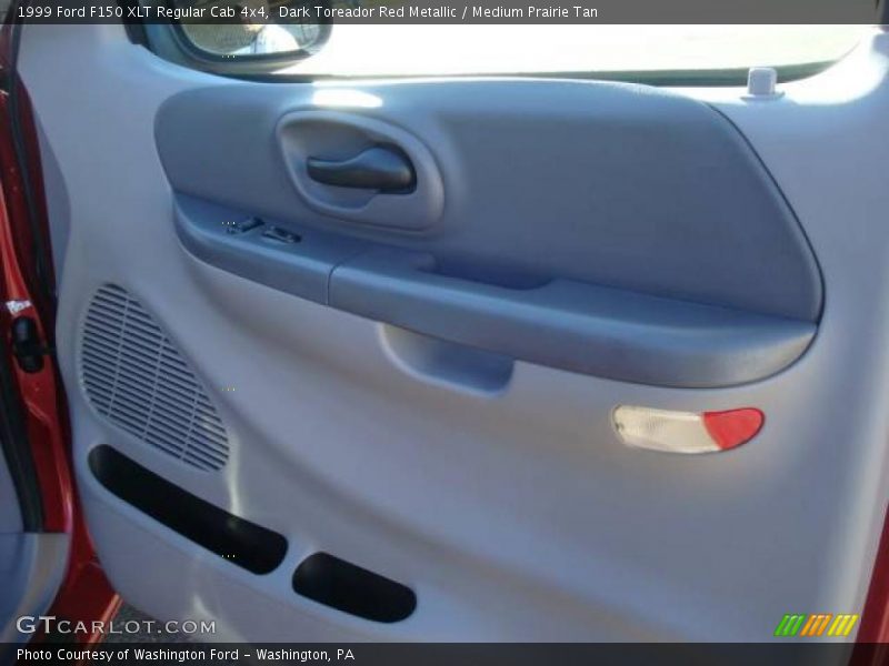 Dark Toreador Red Metallic / Medium Prairie Tan 1999 Ford F150 XLT Regular Cab 4x4