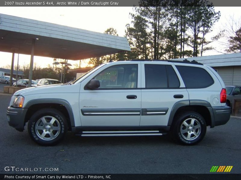 Arctic White / Dark Gray/Light Gray 2007 Isuzu Ascender S 4x4