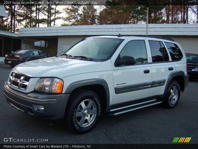 Arctic White / Dark Gray/Light Gray 2007 Isuzu Ascender S 4x4