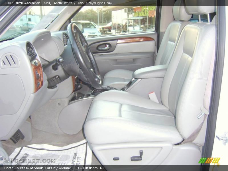 Arctic White / Dark Gray/Light Gray 2007 Isuzu Ascender S 4x4