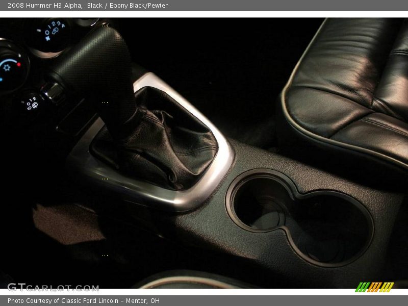 Black / Ebony Black/Pewter 2008 Hummer H3 Alpha