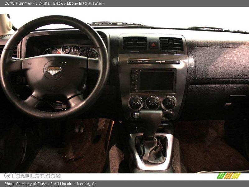 Black / Ebony Black/Pewter 2008 Hummer H3 Alpha