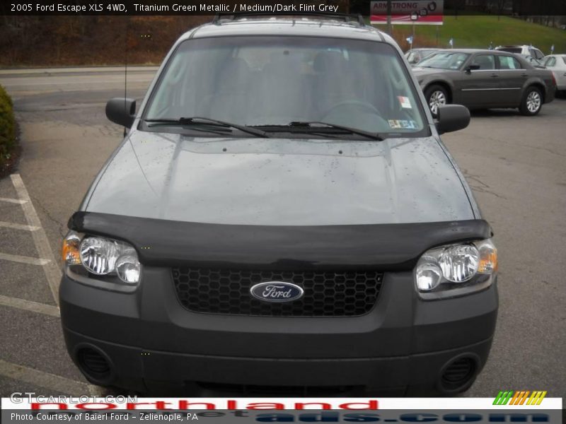 Titanium Green Metallic / Medium/Dark Flint Grey 2005 Ford Escape XLS 4WD