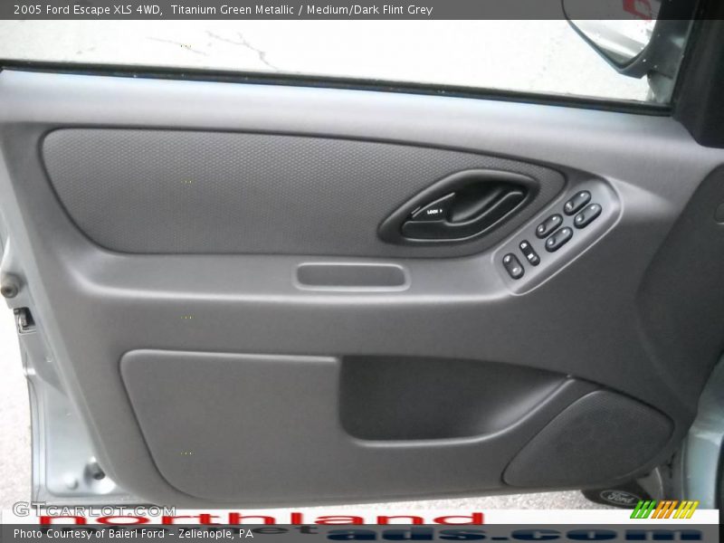 Titanium Green Metallic / Medium/Dark Flint Grey 2005 Ford Escape XLS 4WD