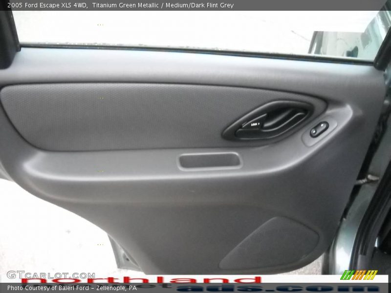 Titanium Green Metallic / Medium/Dark Flint Grey 2005 Ford Escape XLS 4WD