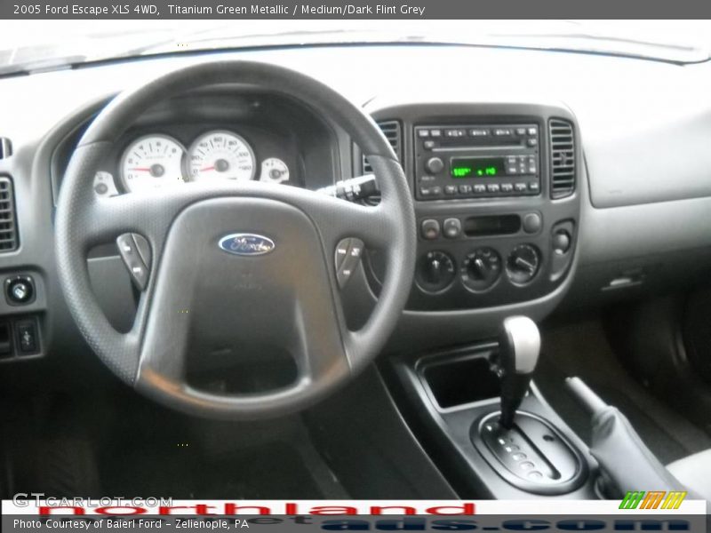 Titanium Green Metallic / Medium/Dark Flint Grey 2005 Ford Escape XLS 4WD