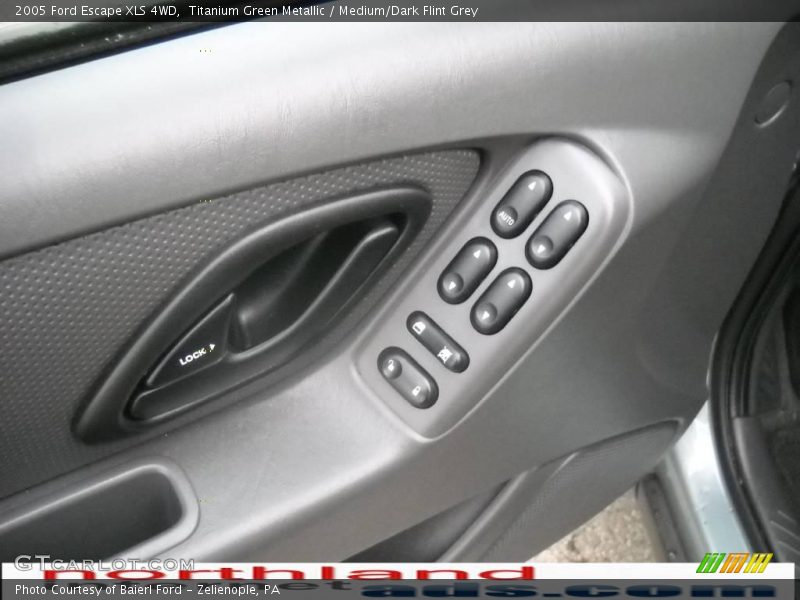 Titanium Green Metallic / Medium/Dark Flint Grey 2005 Ford Escape XLS 4WD