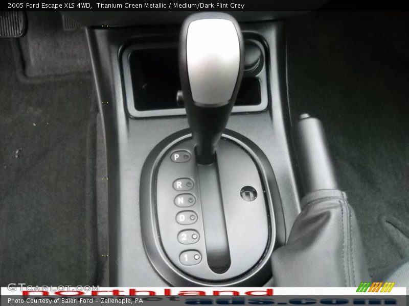 Titanium Green Metallic / Medium/Dark Flint Grey 2005 Ford Escape XLS 4WD