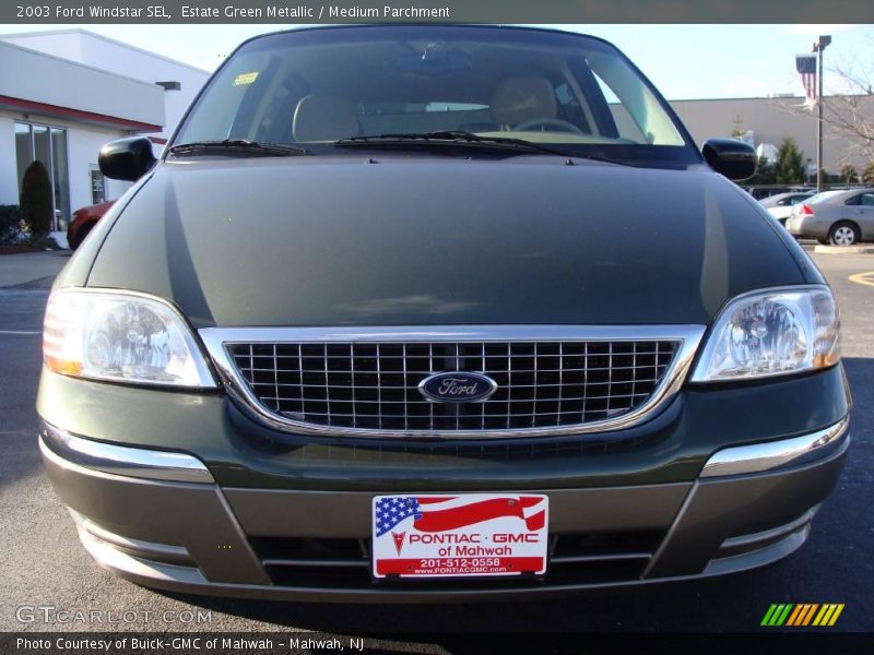 Estate Green Metallic / Medium Parchment 2003 Ford Windstar SEL